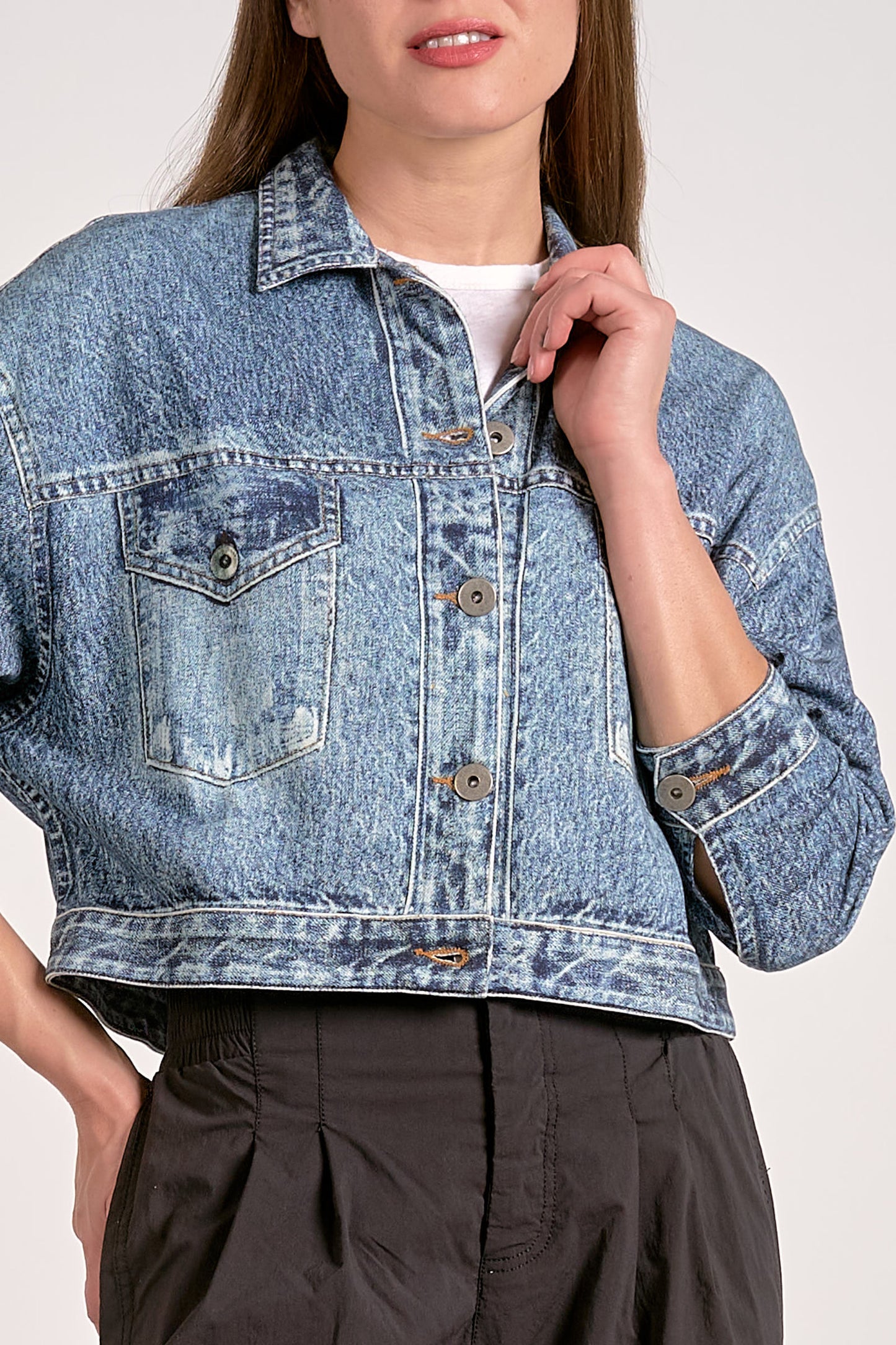 IT IS DENIM JACKET?