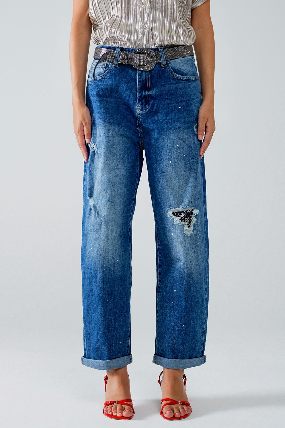 PAINT STAIN JEANS