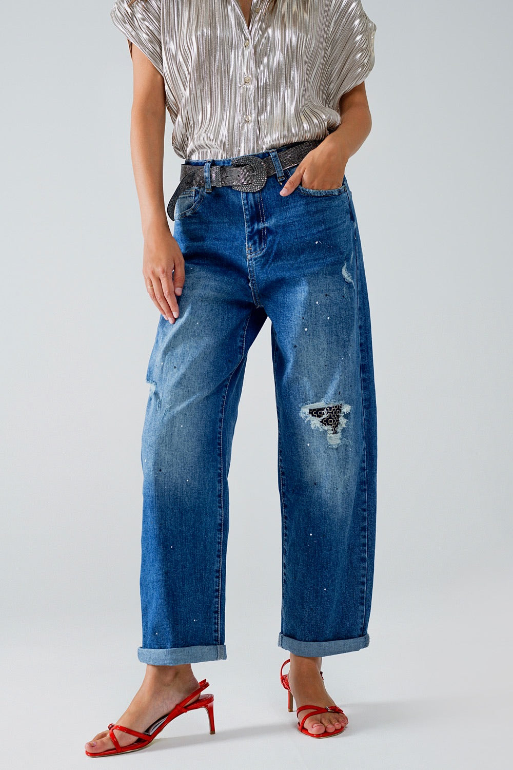 PAINT STAIN JEANS