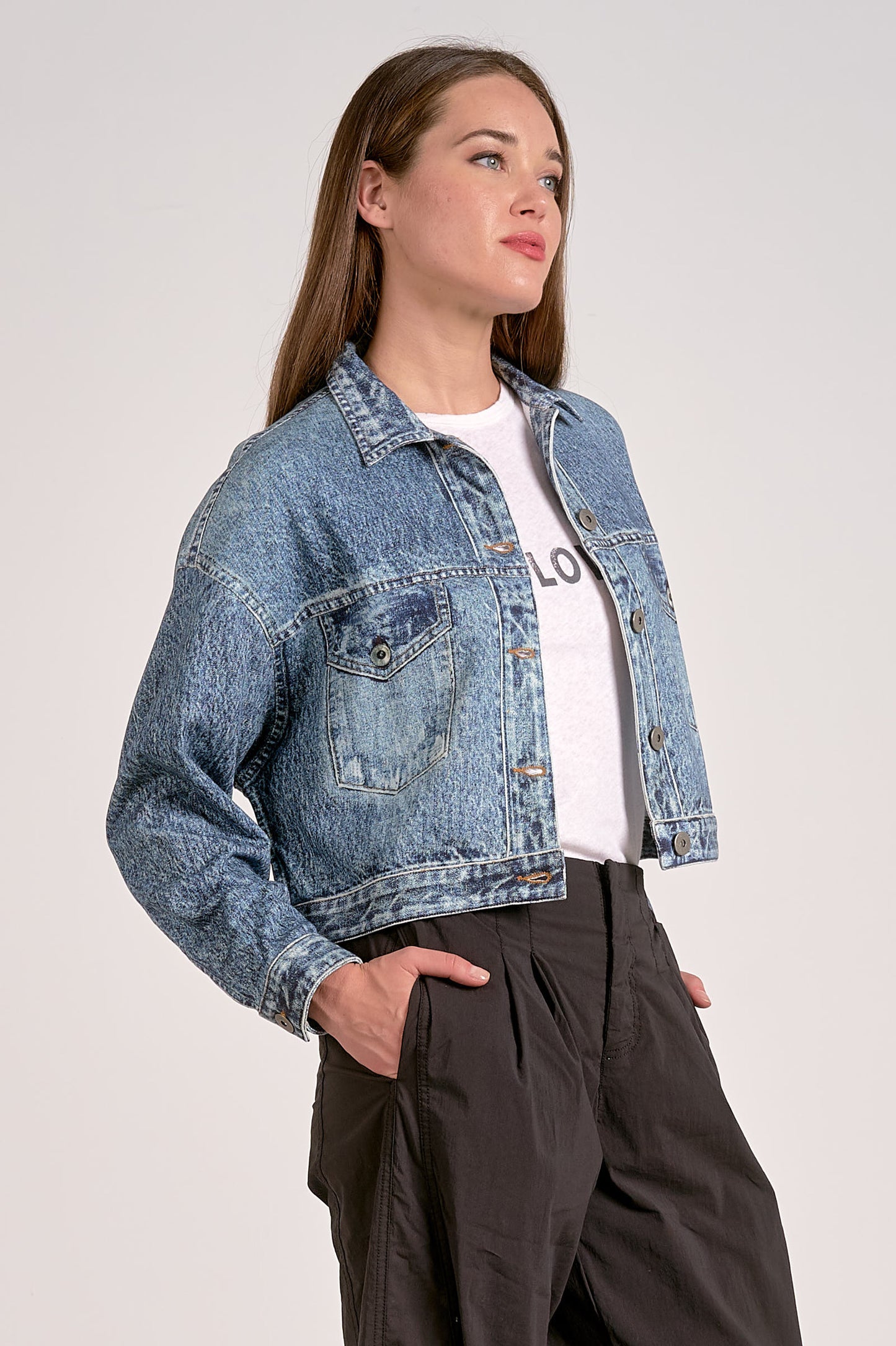 IT IS DENIM JACKET?