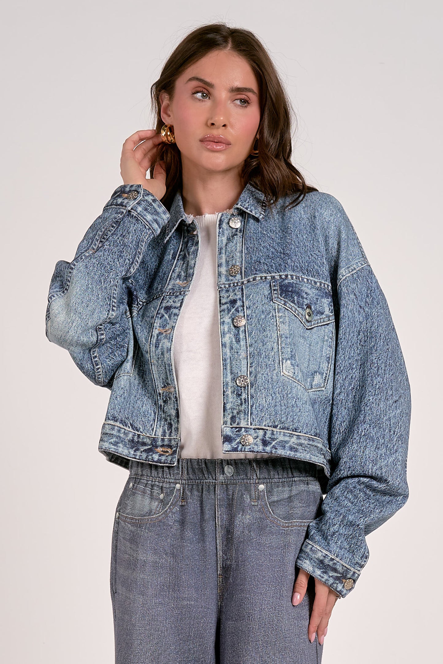 IT IS DENIM JACKET?
