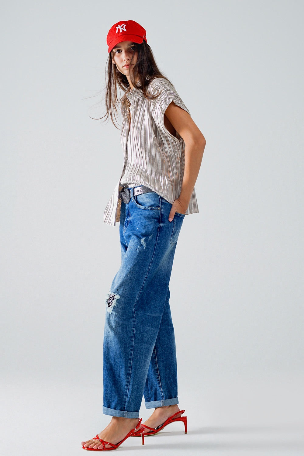 PAINT STAIN JEANS