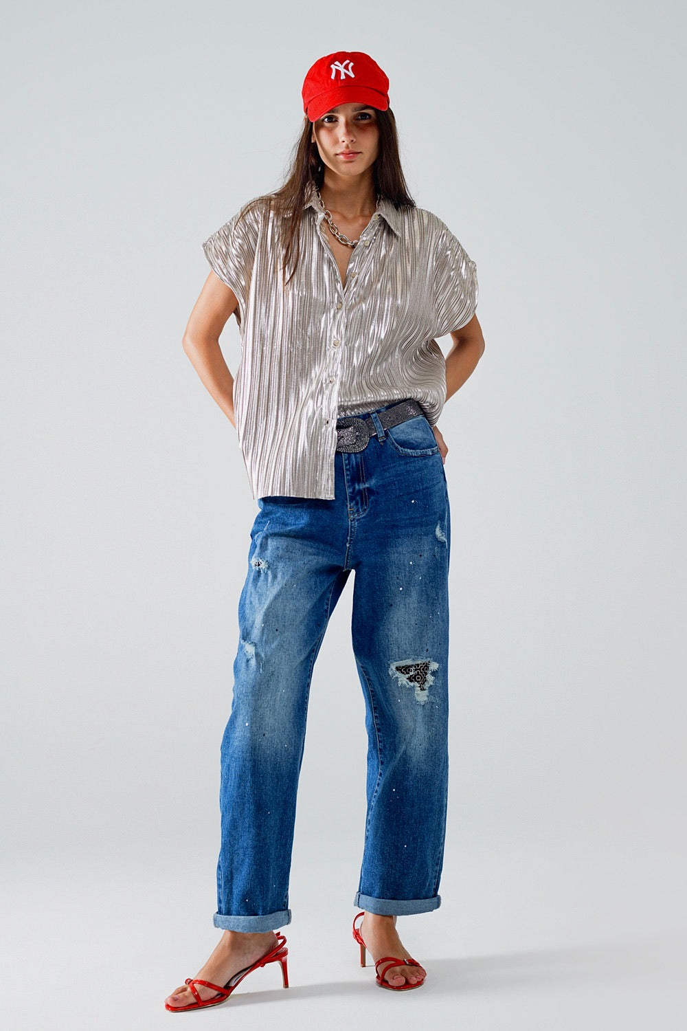 PAINT STAIN JEANS