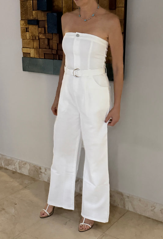 STRAPLLES JUMPSUIT