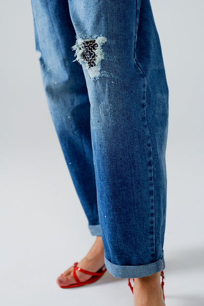 PAINT STAIN JEANS