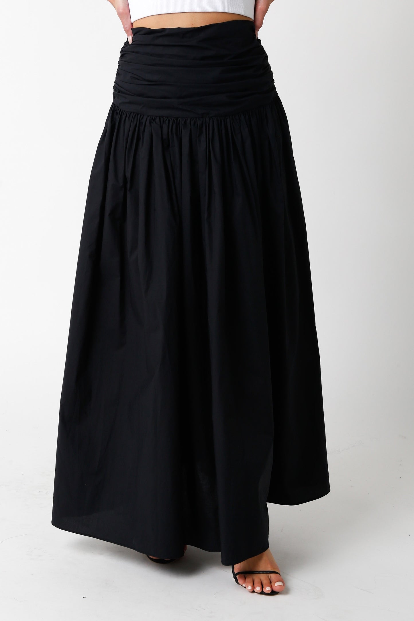 BLACK MAXI SKIRT