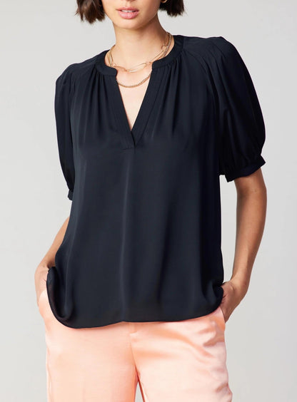 CLASSIC V NECK BLOUSE