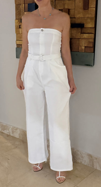STRAPLLES JUMPSUIT