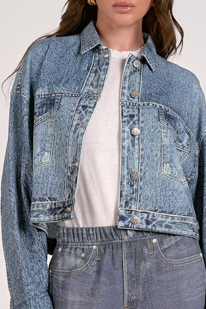IT IS DENIM JACKET?