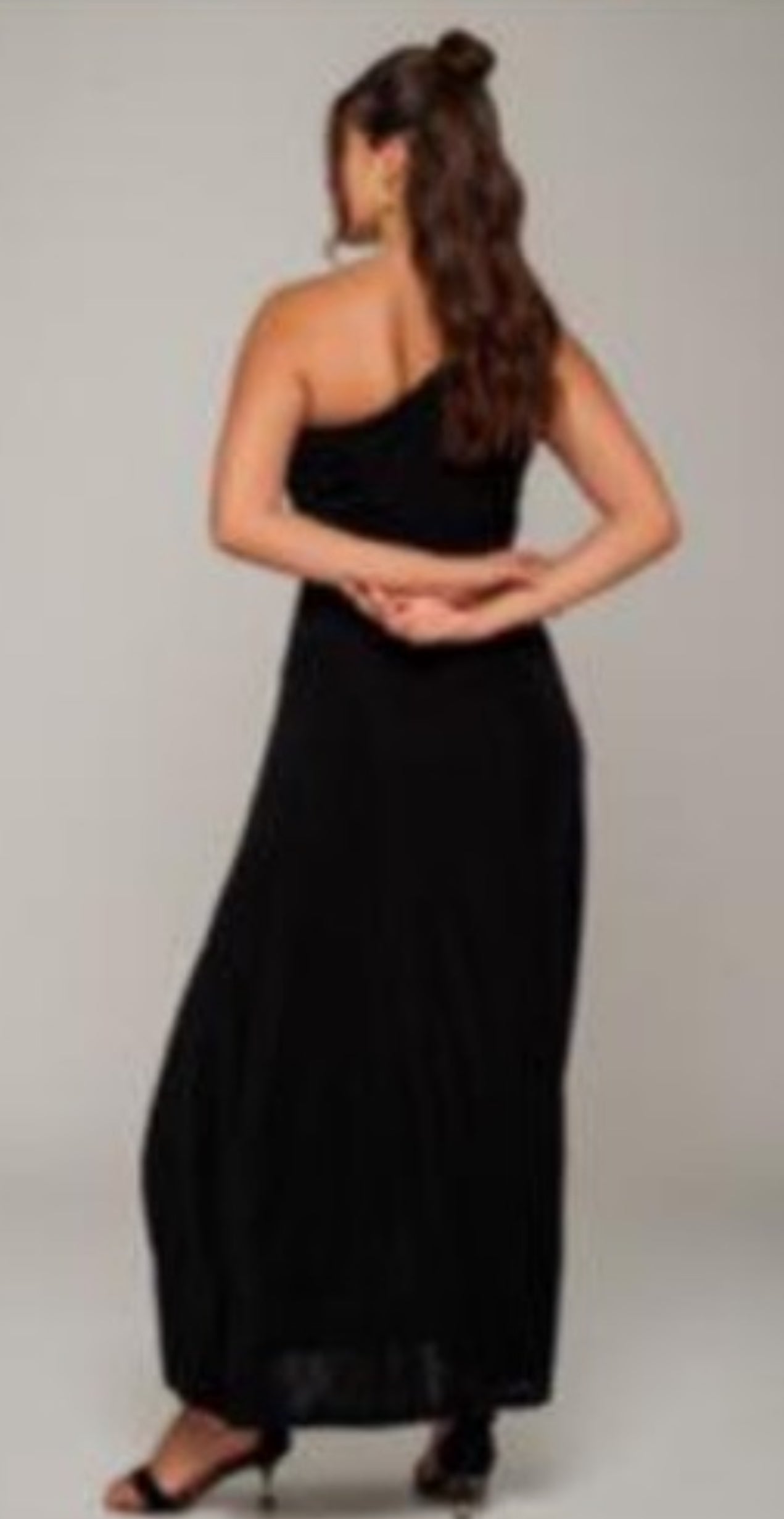 ONE SHOULDER MAXI DRESS