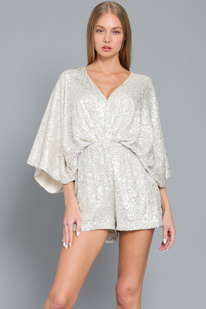 DO YOU GLITTER ROMPER