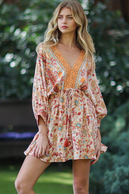 DOLMAN SLEVE ROMPER