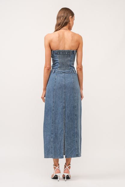 THE JENNIE DENIM DRESS