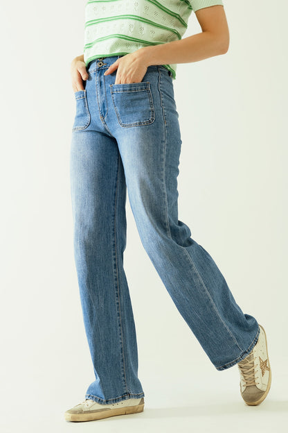 WIDE LEG JEAN